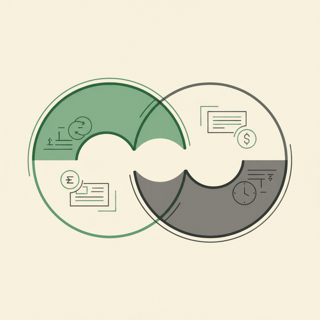 Your accountant sees bank deposits. Do they see your billing data?